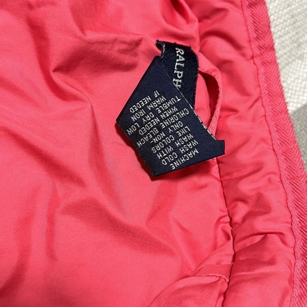 Ralph Lauren pink quilted jacket size 9 months